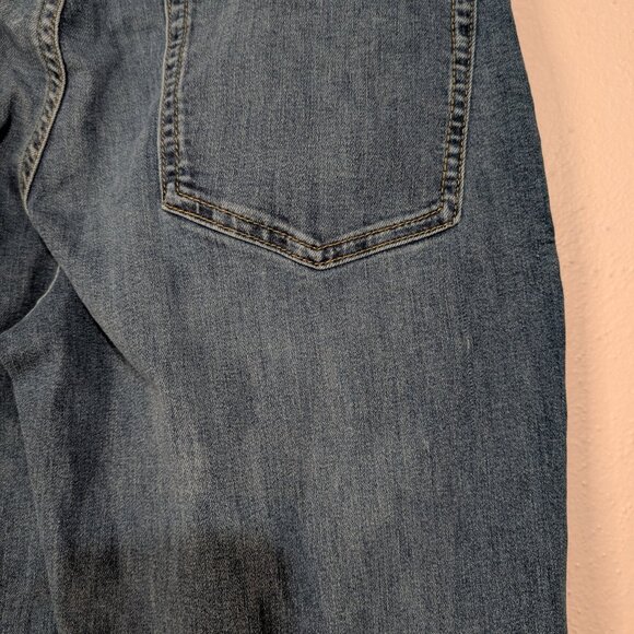 Y2K Revival Urban Pipeline Jeans Mens Size 34x32 UltraFlex Straight Blue Denim - Picture 6 of 10